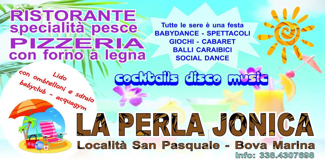 La Perla Jonica Bova Marina Exterior foto